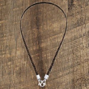 Horsehair Necklace Small Flat Braid